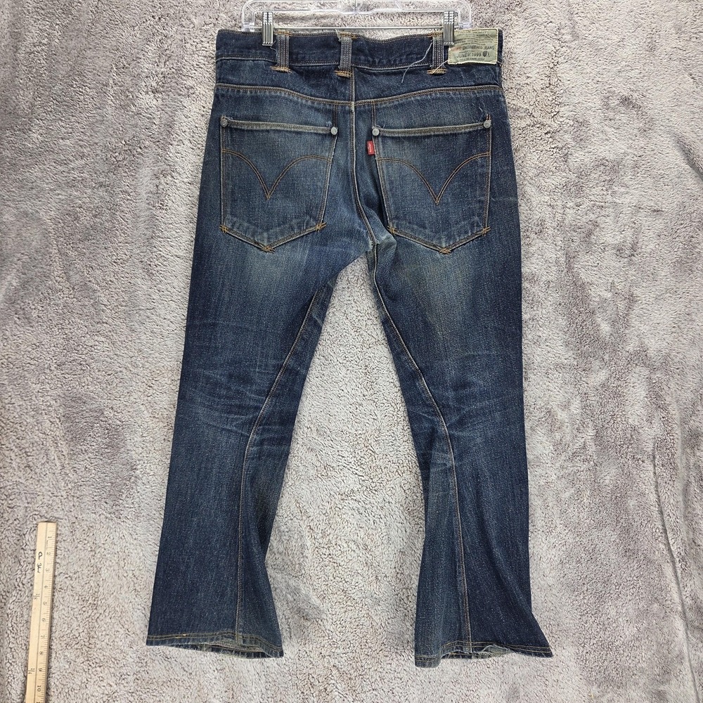 Vintage Levis Engineered Jeans Womens Blue Twisted 10th Anniversary Fits 34x28